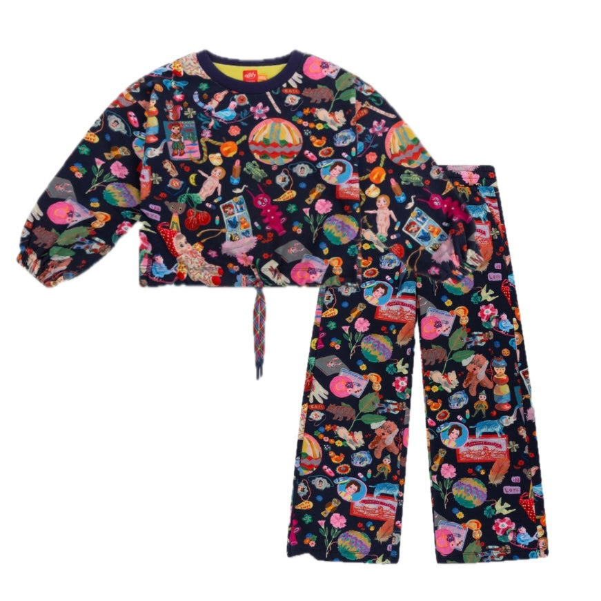 Oilily Girls Patriot Blue Hexima Tracksuit
