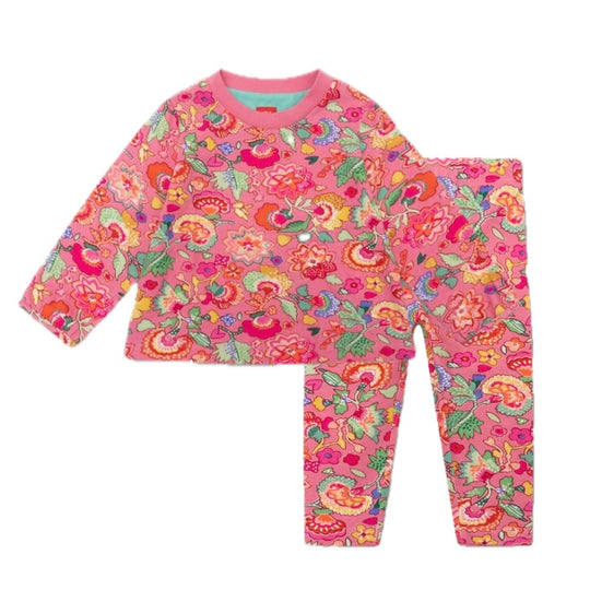 Girls Chateau Rose Tempo Legging Set