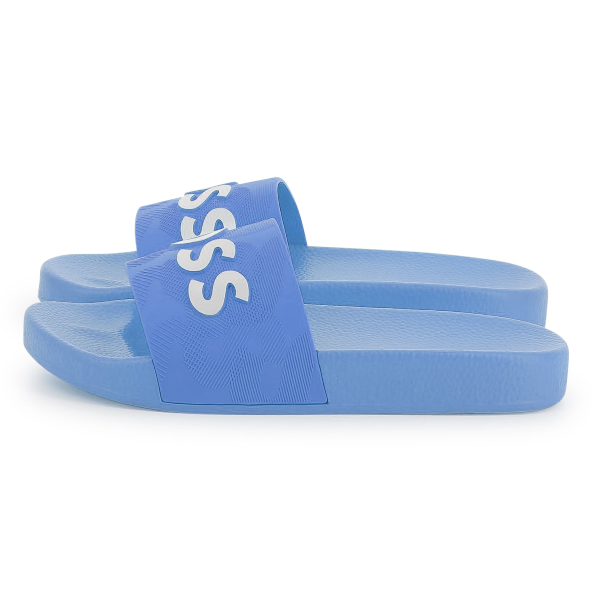 Boss Boys Blue Logo Slides