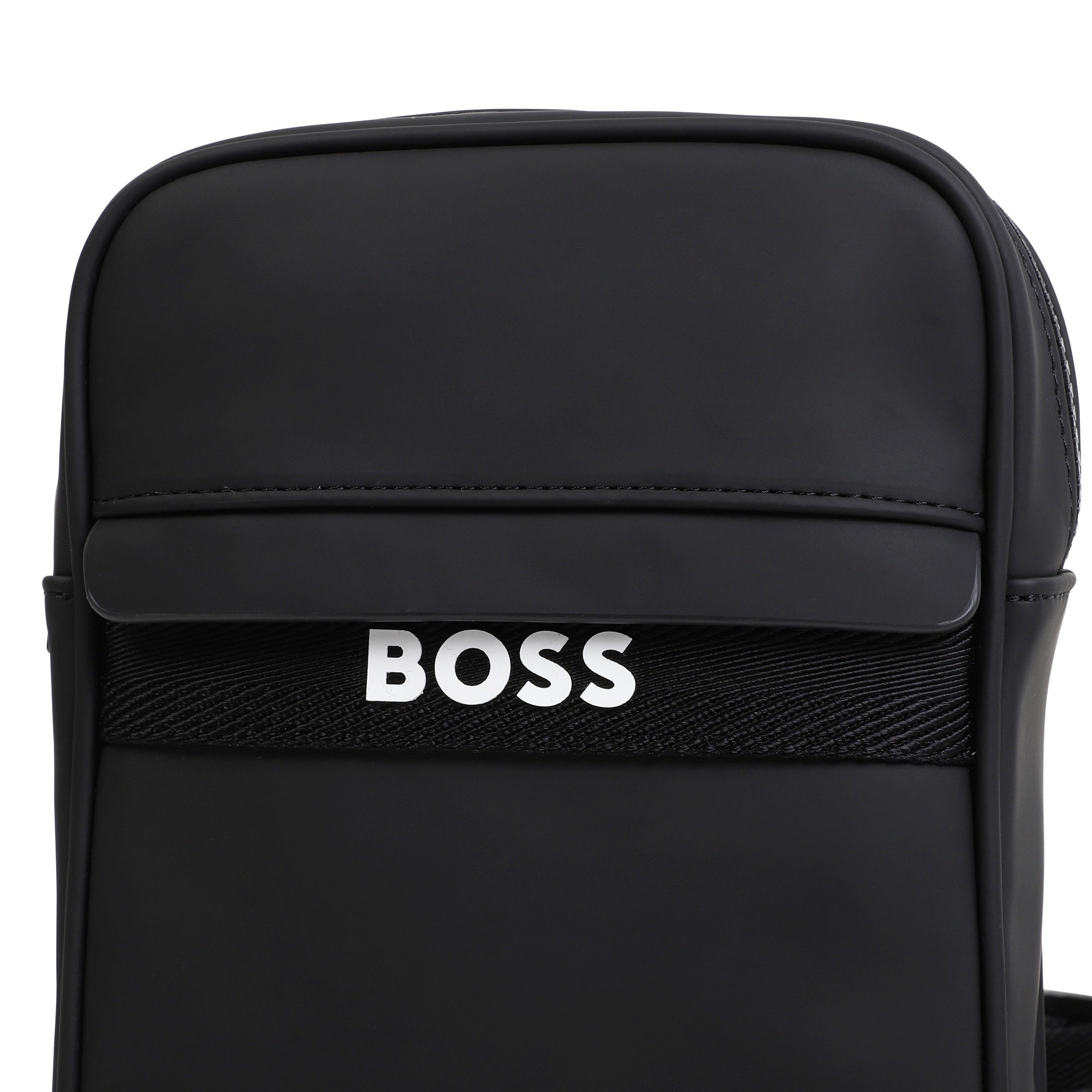 Boss Boys Black Logo Bag