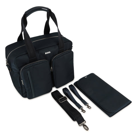 Boss Unisex Navy Changing Bag