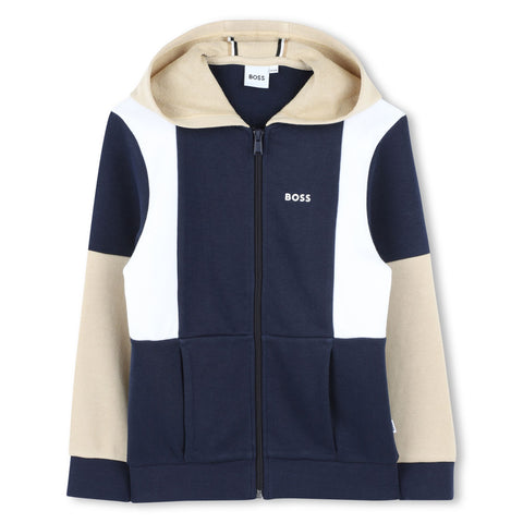 Boss Boys Navy Tracksuit