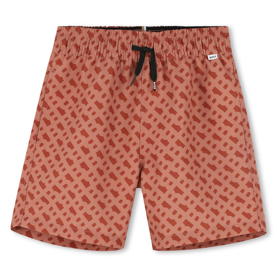Boys Orange Swim Shorts
