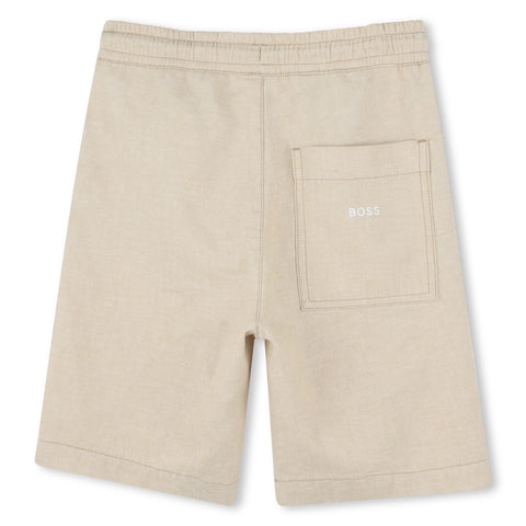 Boss Boys Beige Short