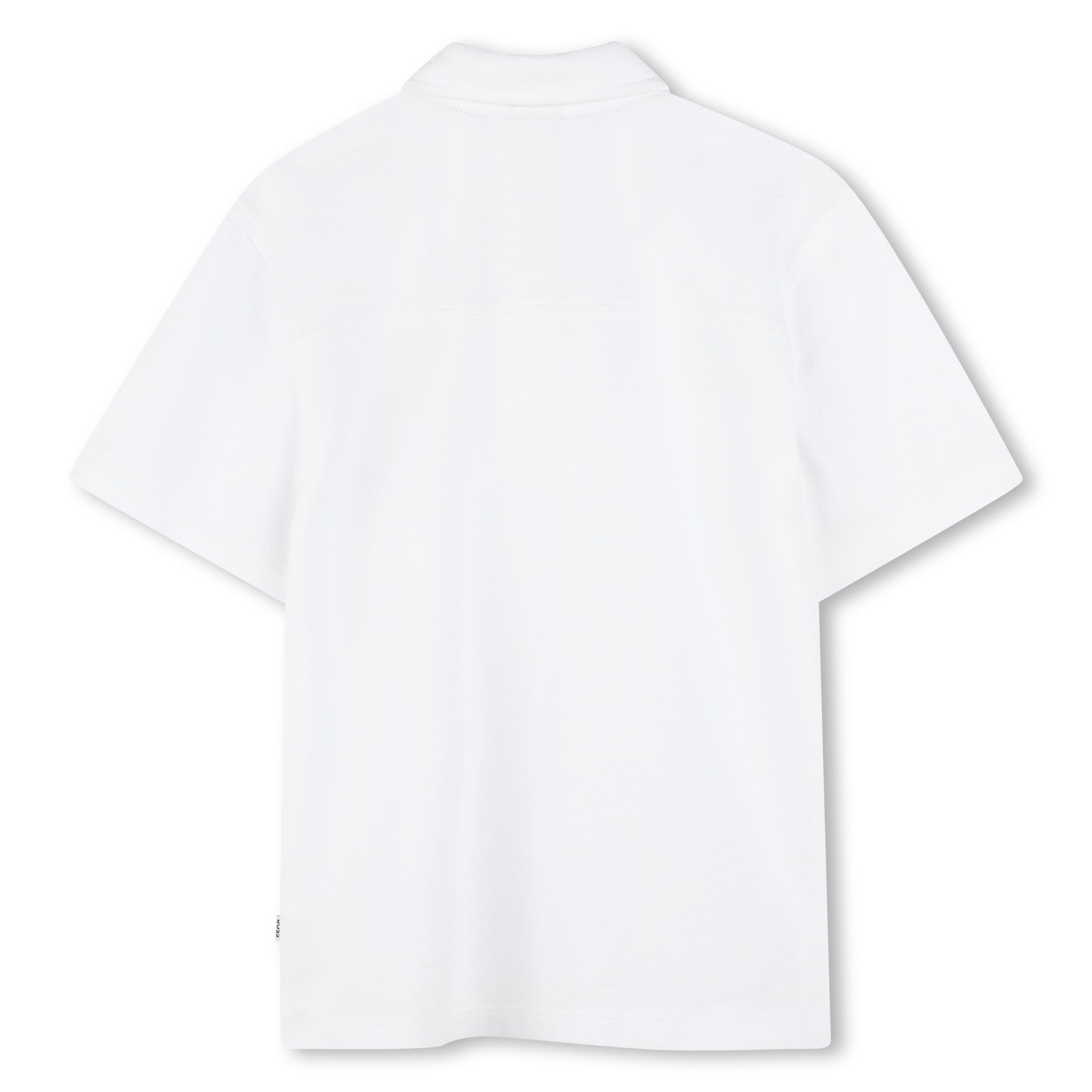 Boss Boys White Short Sleeve Polo