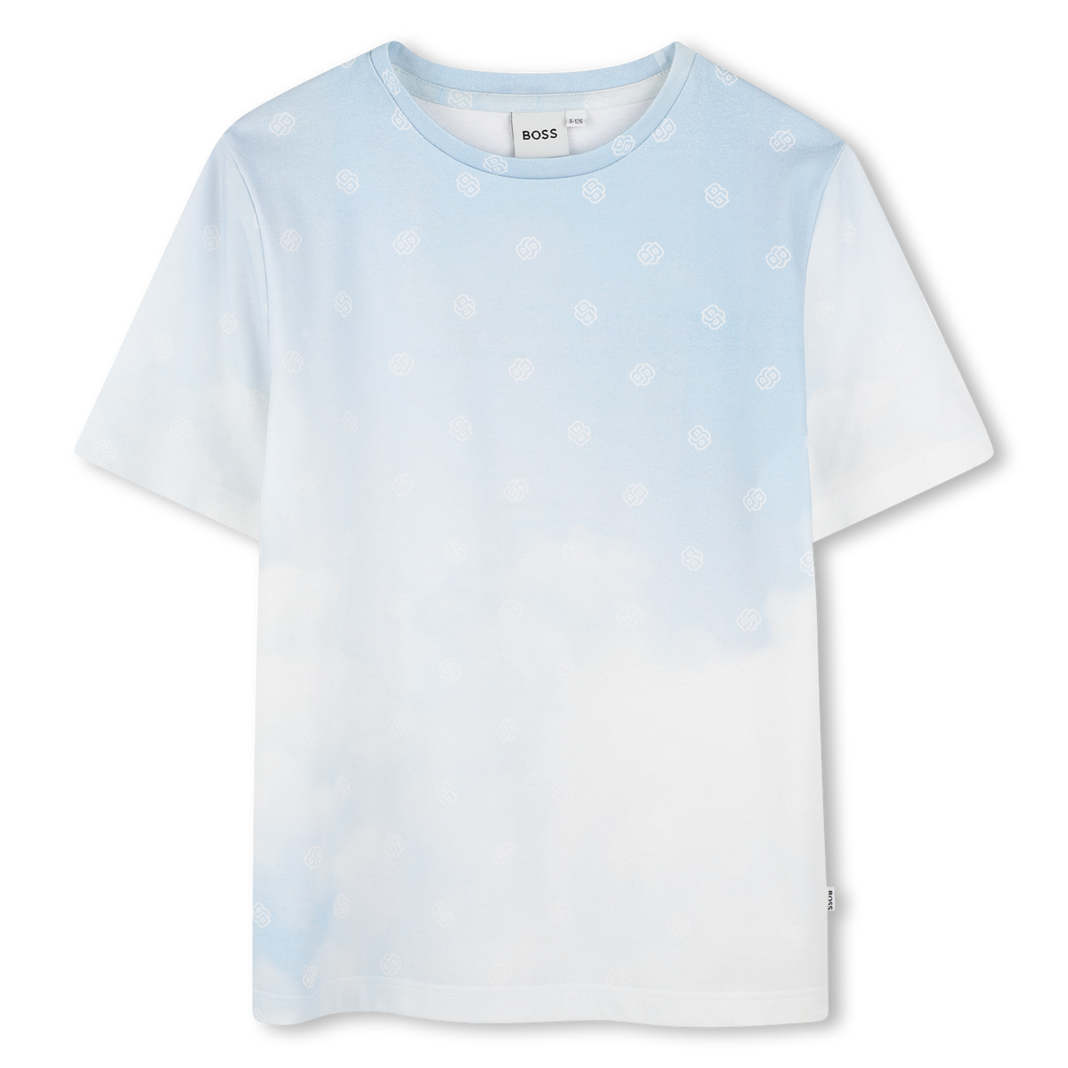 Boss Boys Blue Cloud T-Shirt