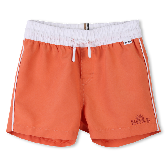 Boys Orange Swim Shorts