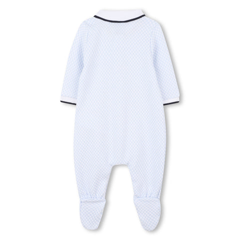 Boss Boys Pale Blue Babygrow