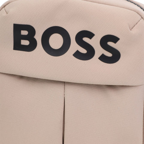 Boss Boys Stone Logo Bag