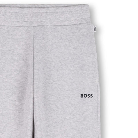 Boss Boys Grey Jogging Bottoms