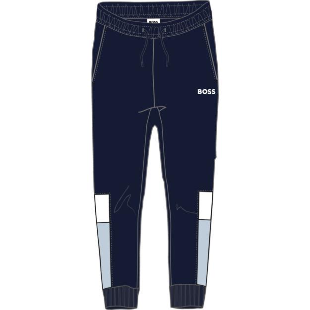 Boss Boys Blue Jogging Bottoms