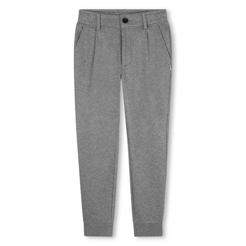 Boss Boys Grey Jogging Bottoms