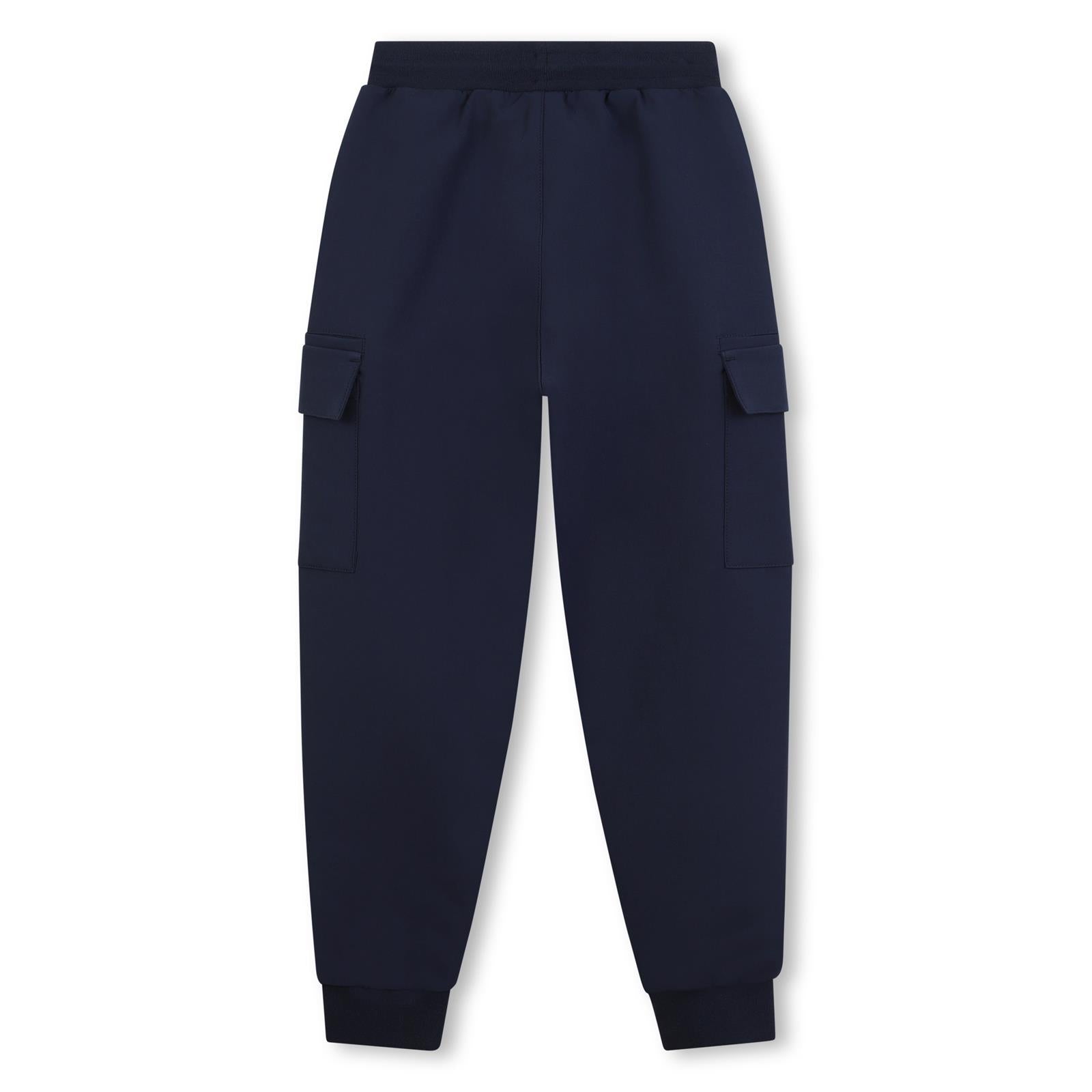 Boss Boys Blue Jogging Bottoms