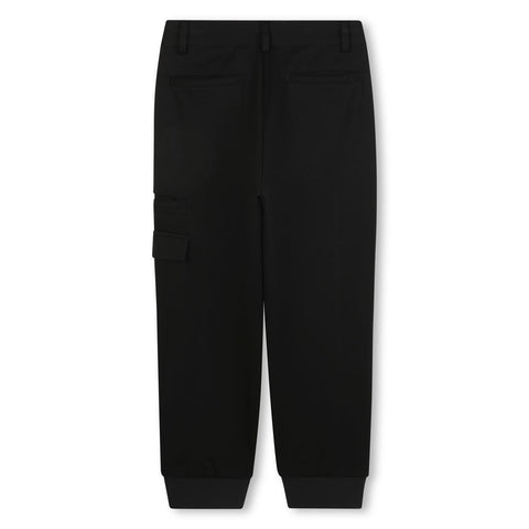 Boss Boys Black Joggers