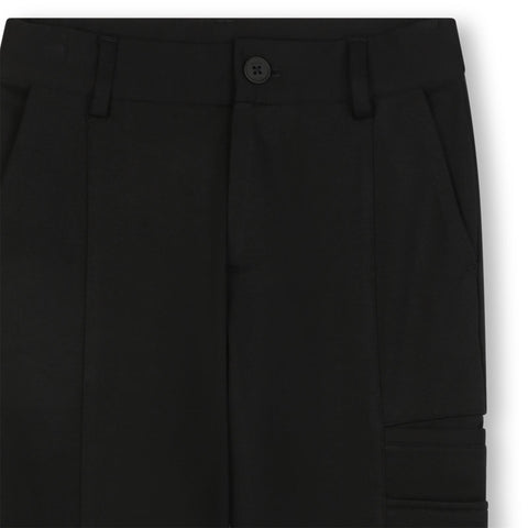Boss Boys Black Joggers