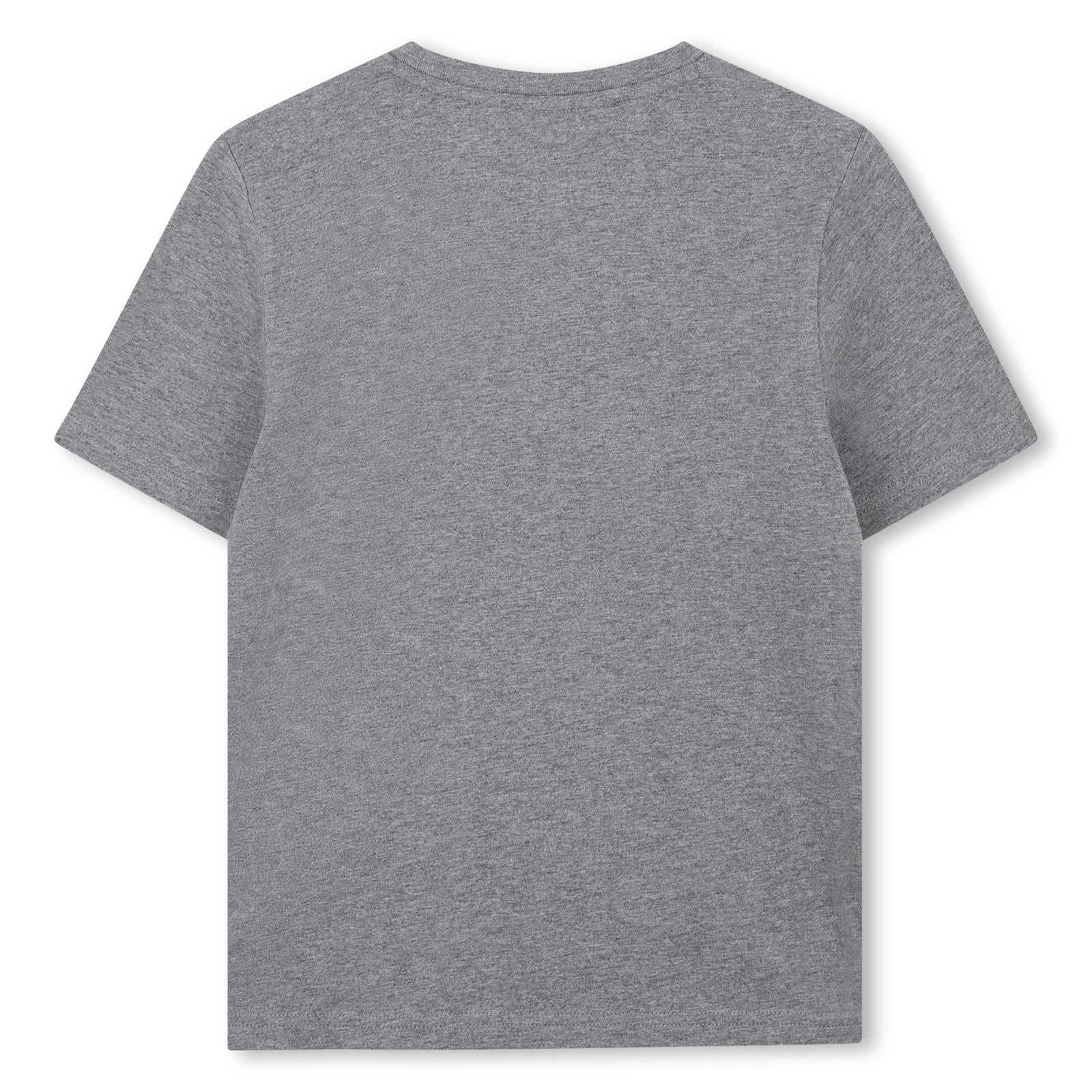 Boss Boys Grey Logo T-Shirt
