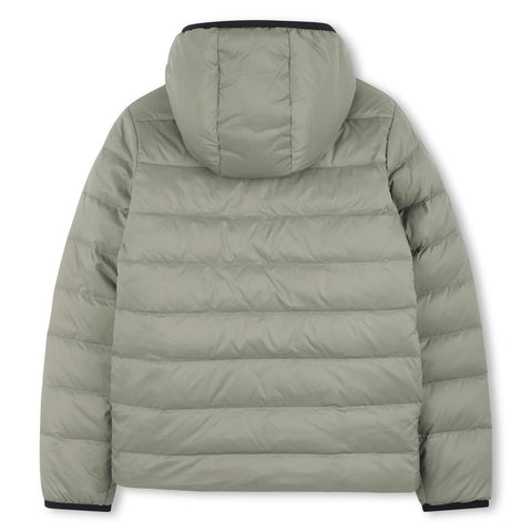 Boss Boys Khaki Reversible Puffer Jacket