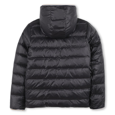 Boss Boys Khaki Reversible Puffer Jacket