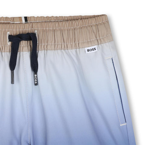 Boss Boys Blue Swim Shorts