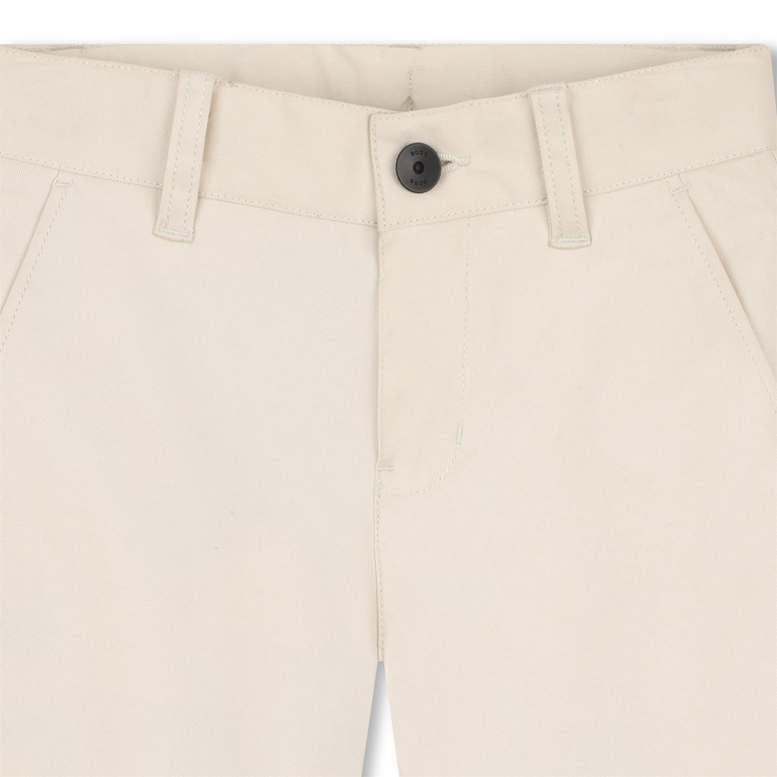 Boss Boys Beige Shorts