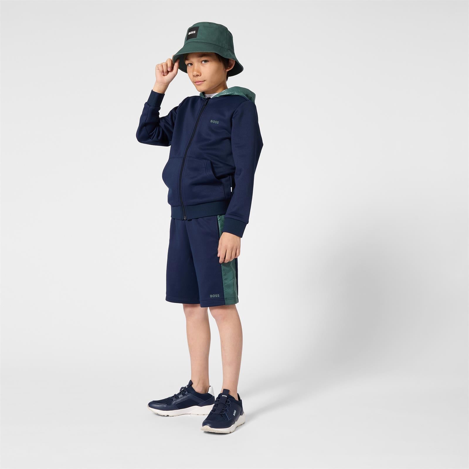 Boss Boys Navy Shorts