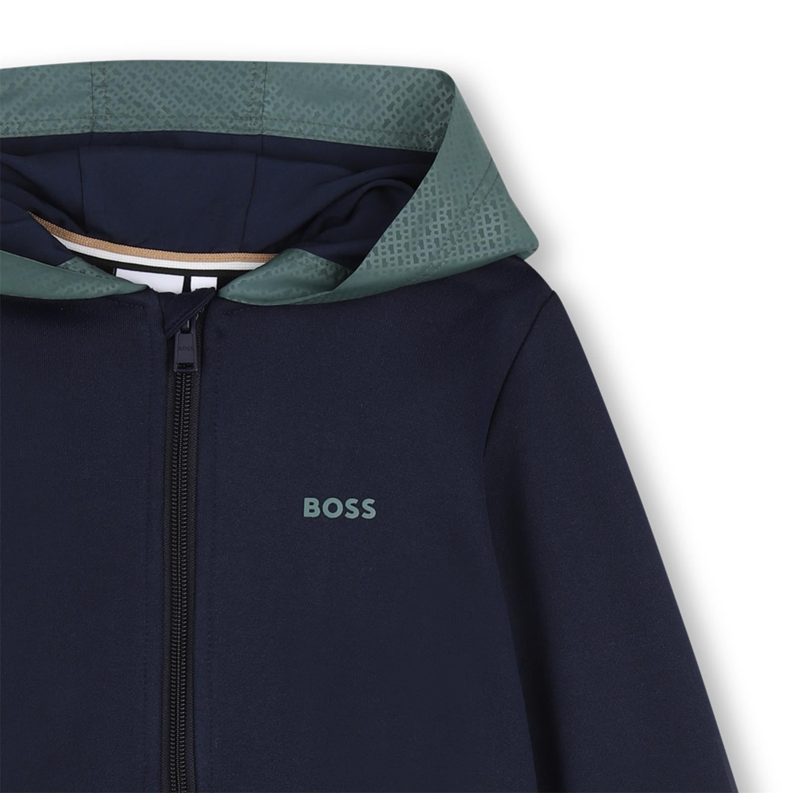 Boss Boys Hooded Cardigan