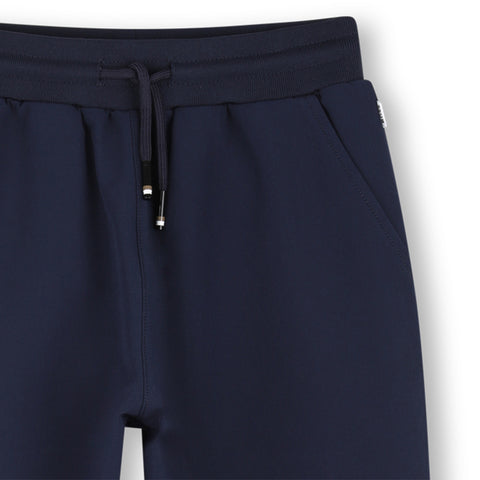 BOSS Boys Navy Jogging Bottoms