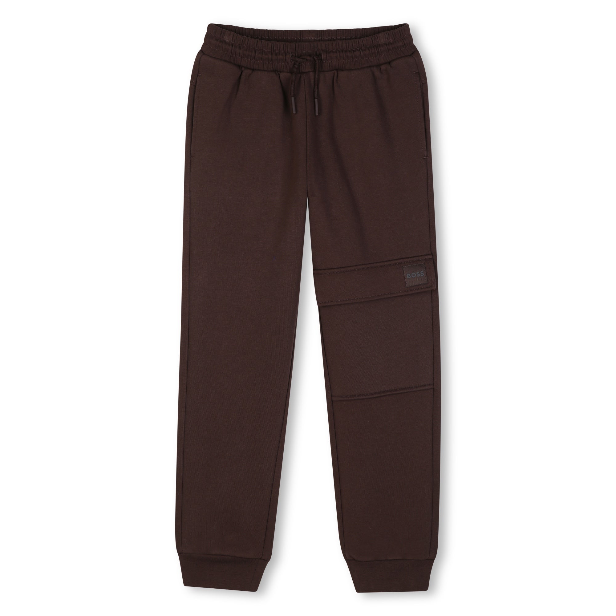 BOSS Boys Brown Jogging Bottoms