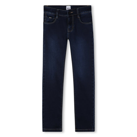 BOSS Boys Dark Denim Jeans