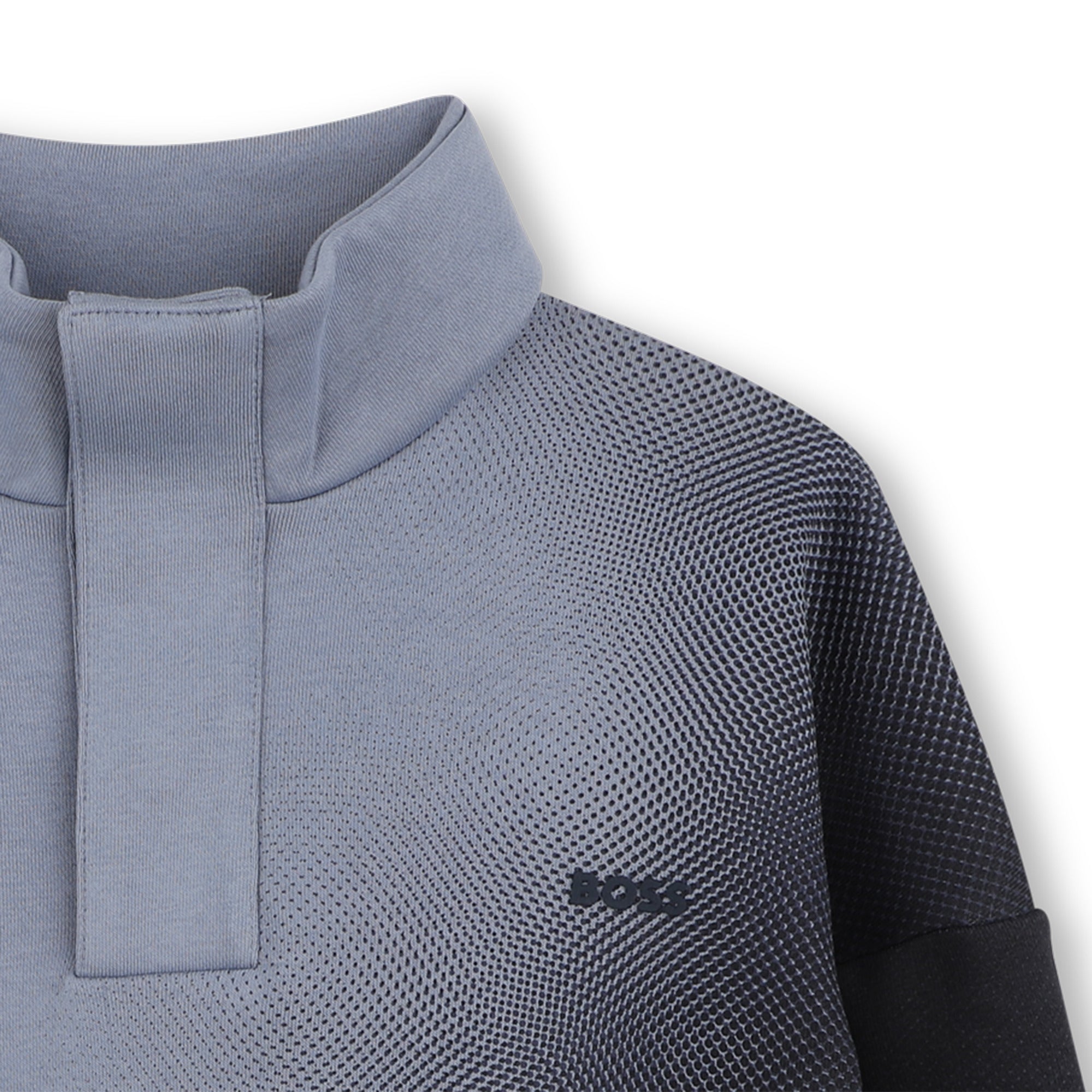 BOSS Boys Blue Sweatshirt