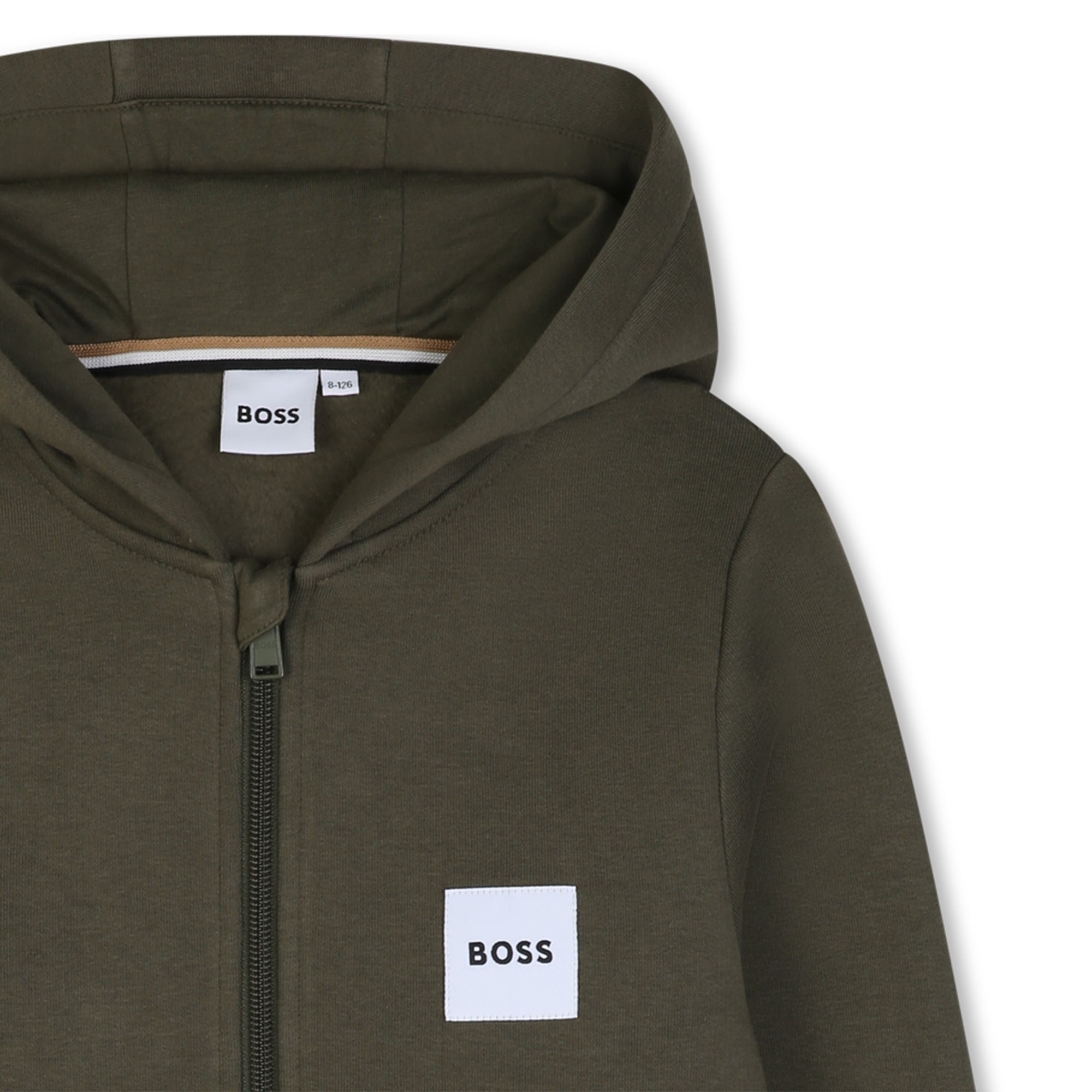 BOSS Boys Khaki Tracksuit