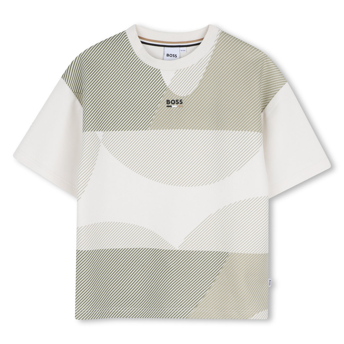 BOSS Boys White Short Sleeve T-Shirt