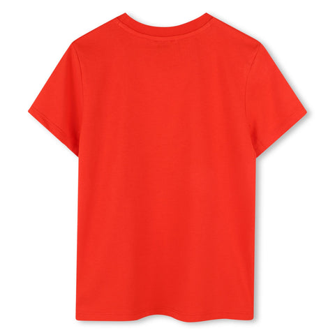 Kenzo Kids Girls Red Tiger T-Shirt