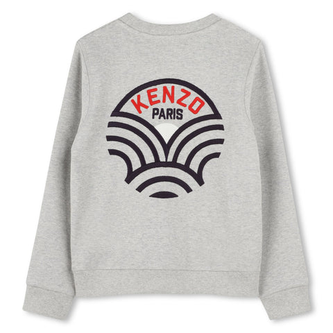 Kenzo Kids Boys Grey China Sweatshirt