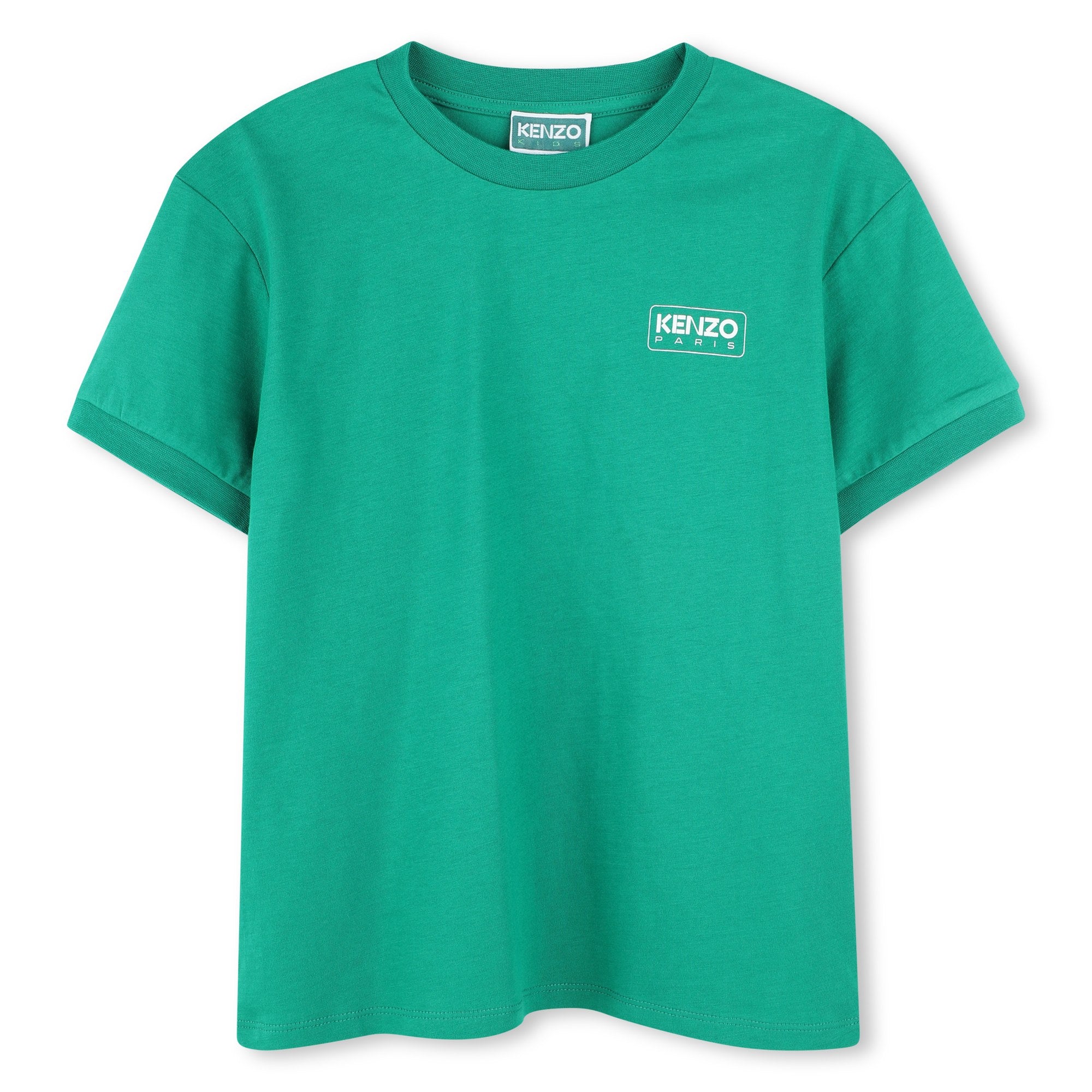 Kenzo Kids Boys Green Short Sleeve T-Shirt