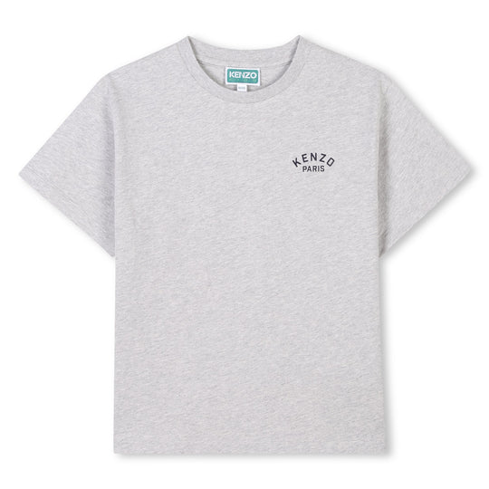 Boys Grey Short Sleeve T-Shirt