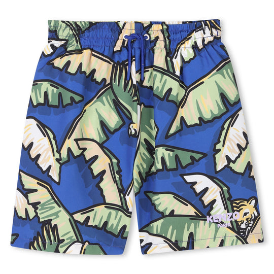 Boys Blue Jungle Swimming Short