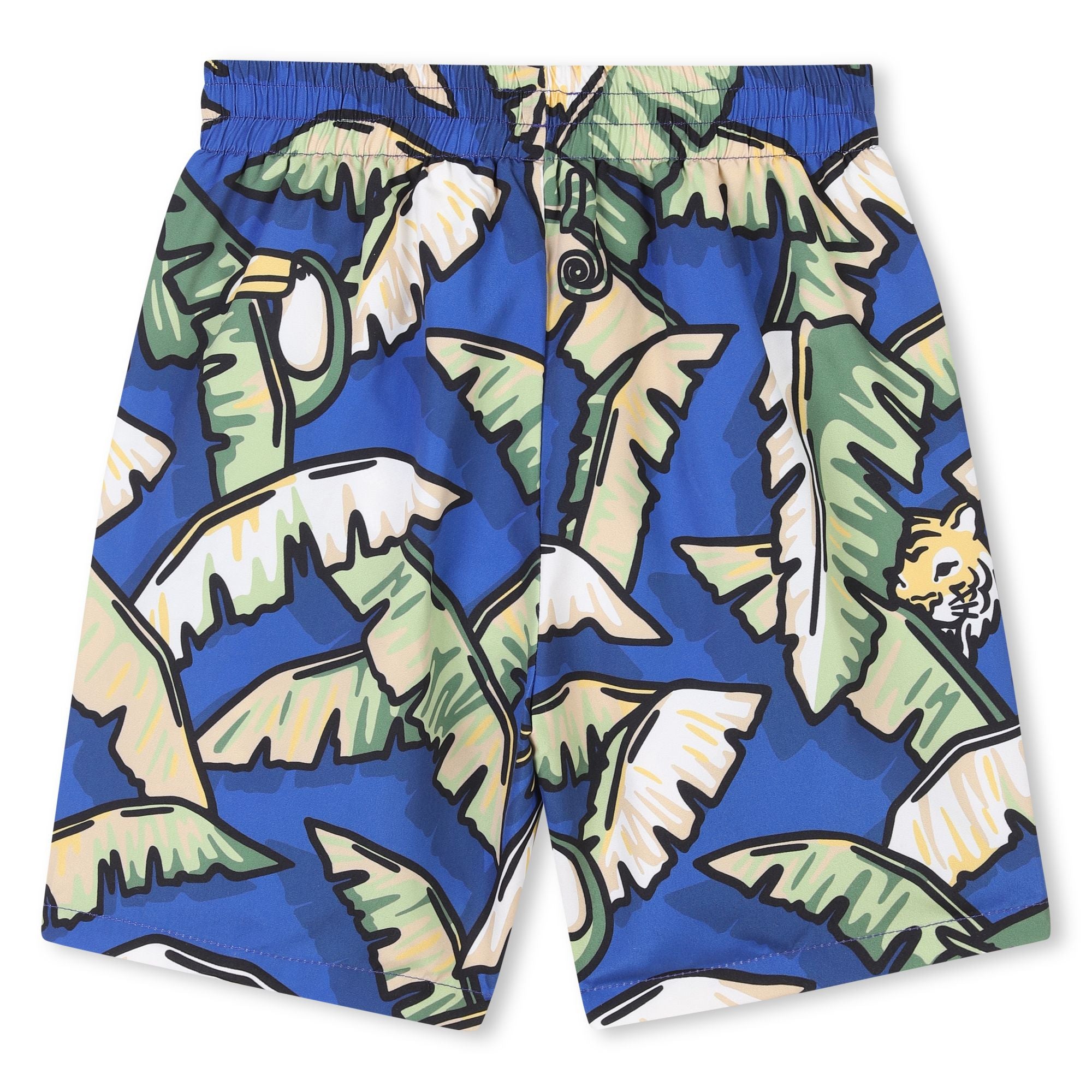 Kenzo Kids Boys Blue Jungle Swimming Short