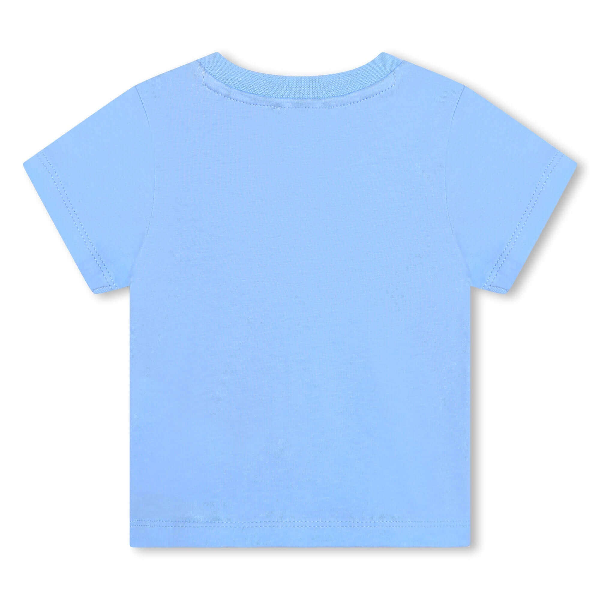 Kenzo Kids Boys Blue Cotton Kenzo Paris Logo T-Shirt