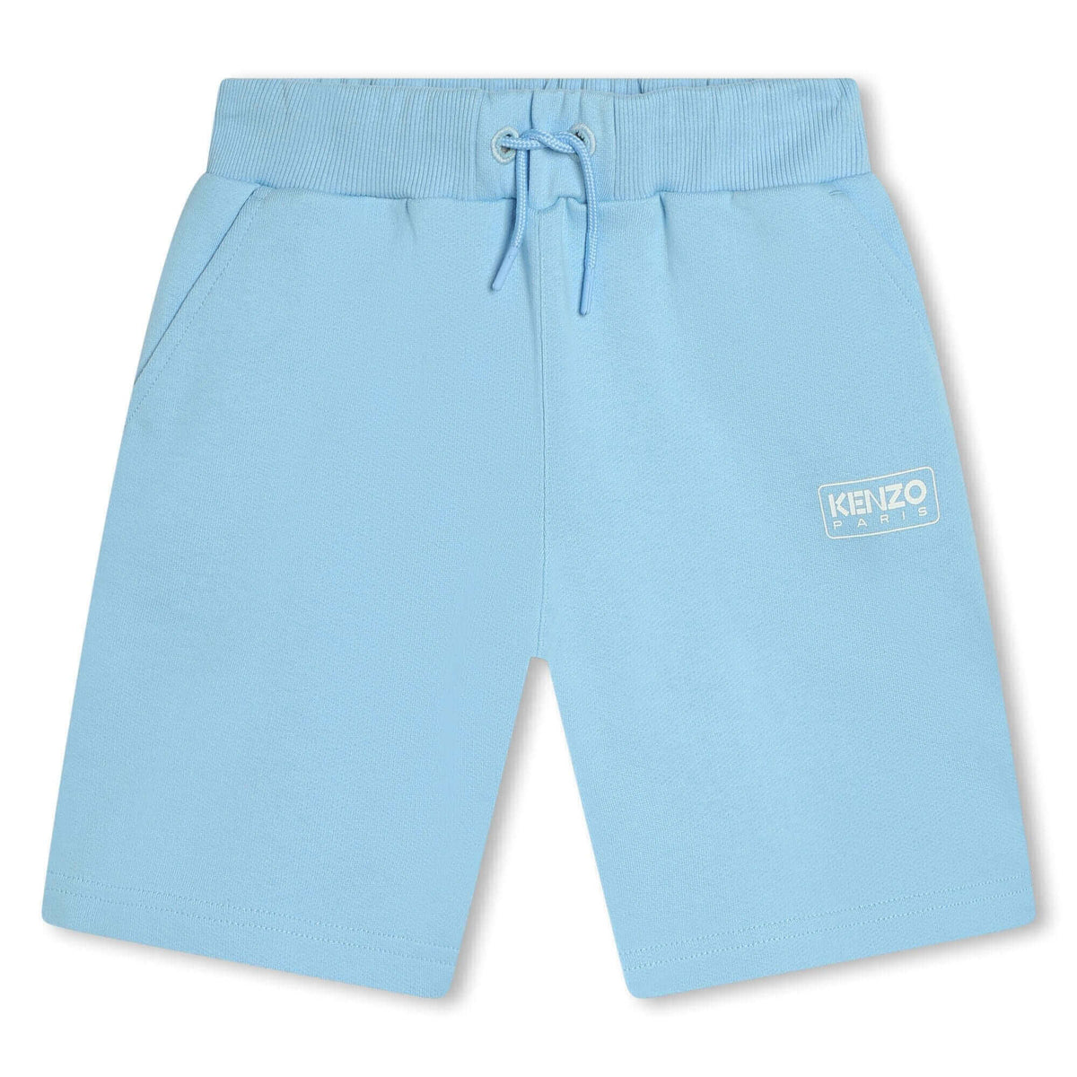 Kenzo Kids Boys Blue Kenzo Logo Shorts