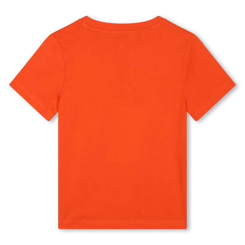 Kenzo Kids Boys Red 'KENZO CLUB D1' Short Sleeve T-Shirt