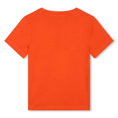 Kenzo Kids Boys Red 'KENZO CLUB D1' Short Sleeve T-Shirt