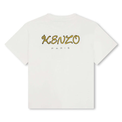 Kenzo Kids Boys White Kotora T-Shirt