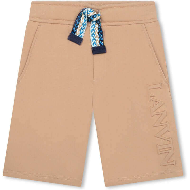 Lanvin Boys Beige Curb Shorts