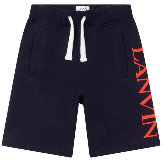 Boys Navy / Red Shorts