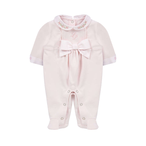 Lapin House Baby Girls Pink Babygrow