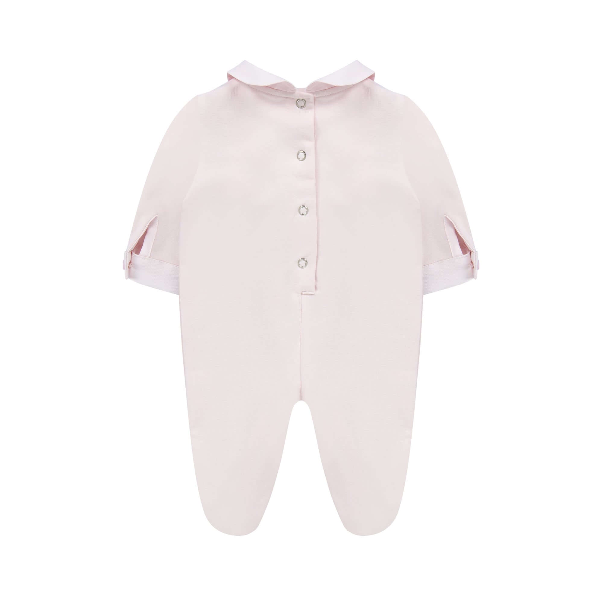 Lapin House Baby Girls Pink Babygrow