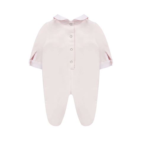 Lapin House Baby Girls Pink Babygrow