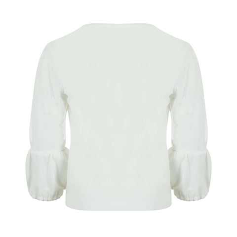 Lapin House Girls Off White Blouse