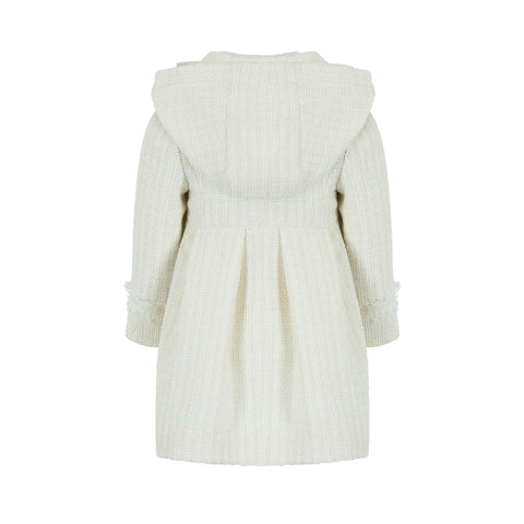 Lapin House Girls Off White Overcoat